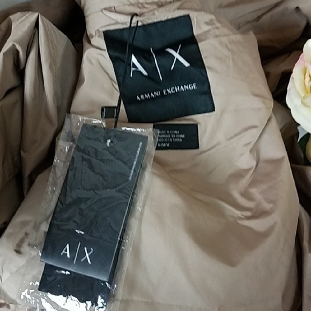 Armani Exchange Khaki Blouson Jacket SZSM - Picture 8 of 8